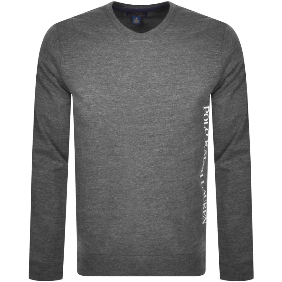 Alternative Image for ProductRalph Lauren Lounge Crew Neck Sweatshirt Grey1